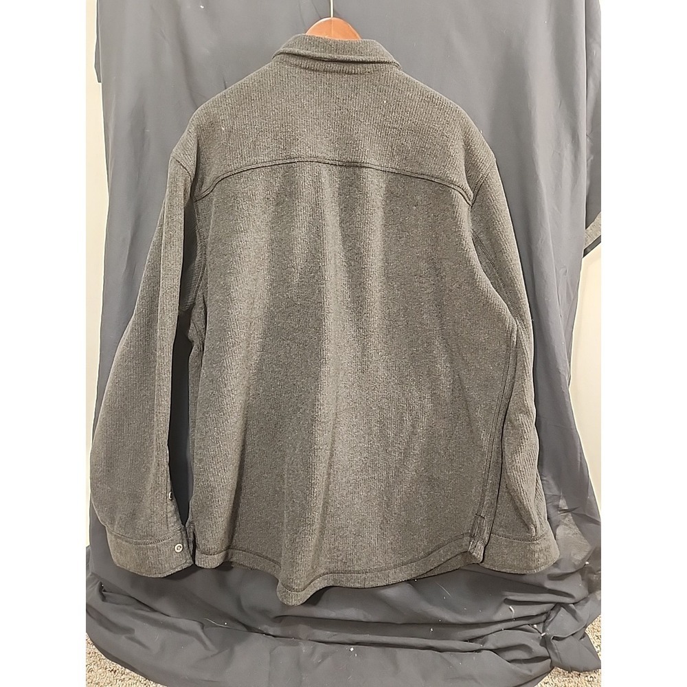 Harley Davidson Fleece shirt jacket with skull embroidered logo Size: X-l - Picture 8 of 8